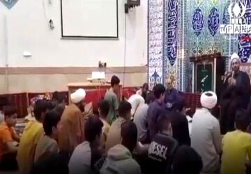 سه روز خلوت با خدا؛ حضور پررنگ نوجوانان سرخس در اعتکاف دانش‌آموزی
