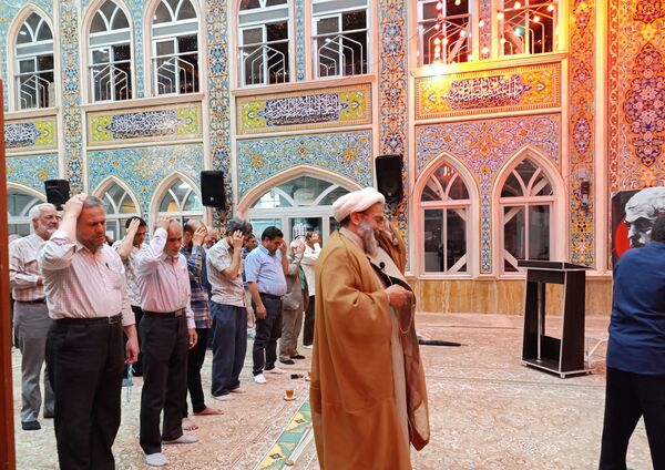 برگزاری مراسم استغاثه به امام زمان (عج) در نیشابور