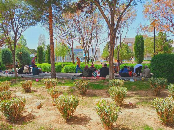 روز سیزده بدر در کاشمر 