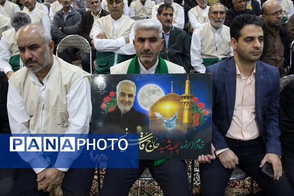 برگزاری کاروان سرباز فصل پنجم روایت یزد در حسینیه محمودآباد