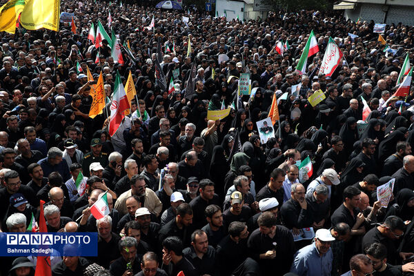 تشییع شهدای اقتدار در تهران - 2