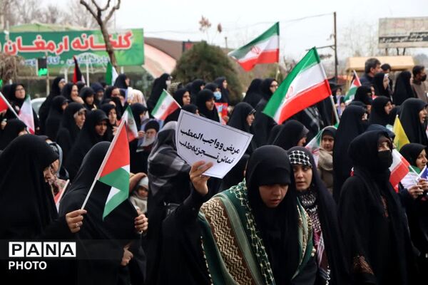 راهپیمایی روز جهانی قدس در محمدشهر کرج