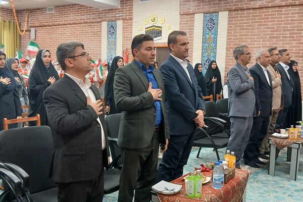 آیین سپاس معلم اداره کل آموزش و پرورش شهرستانهای تهران در کهریزک 