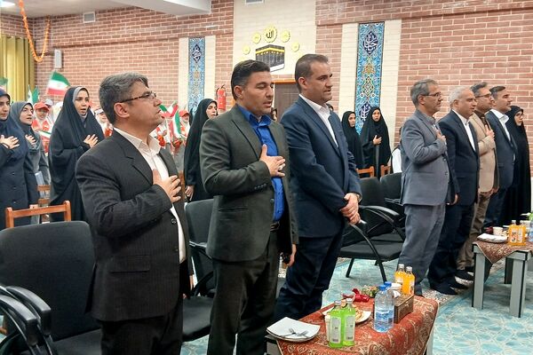 آیین سپاس معلم اداره کل آموزش و پرورش شهرستانهای تهران در کهریزک 