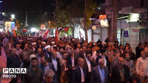 کوهدشت پرچمدار ولایت، اقتدار و صلابت،هفتادوچهارمین قرار شبانه