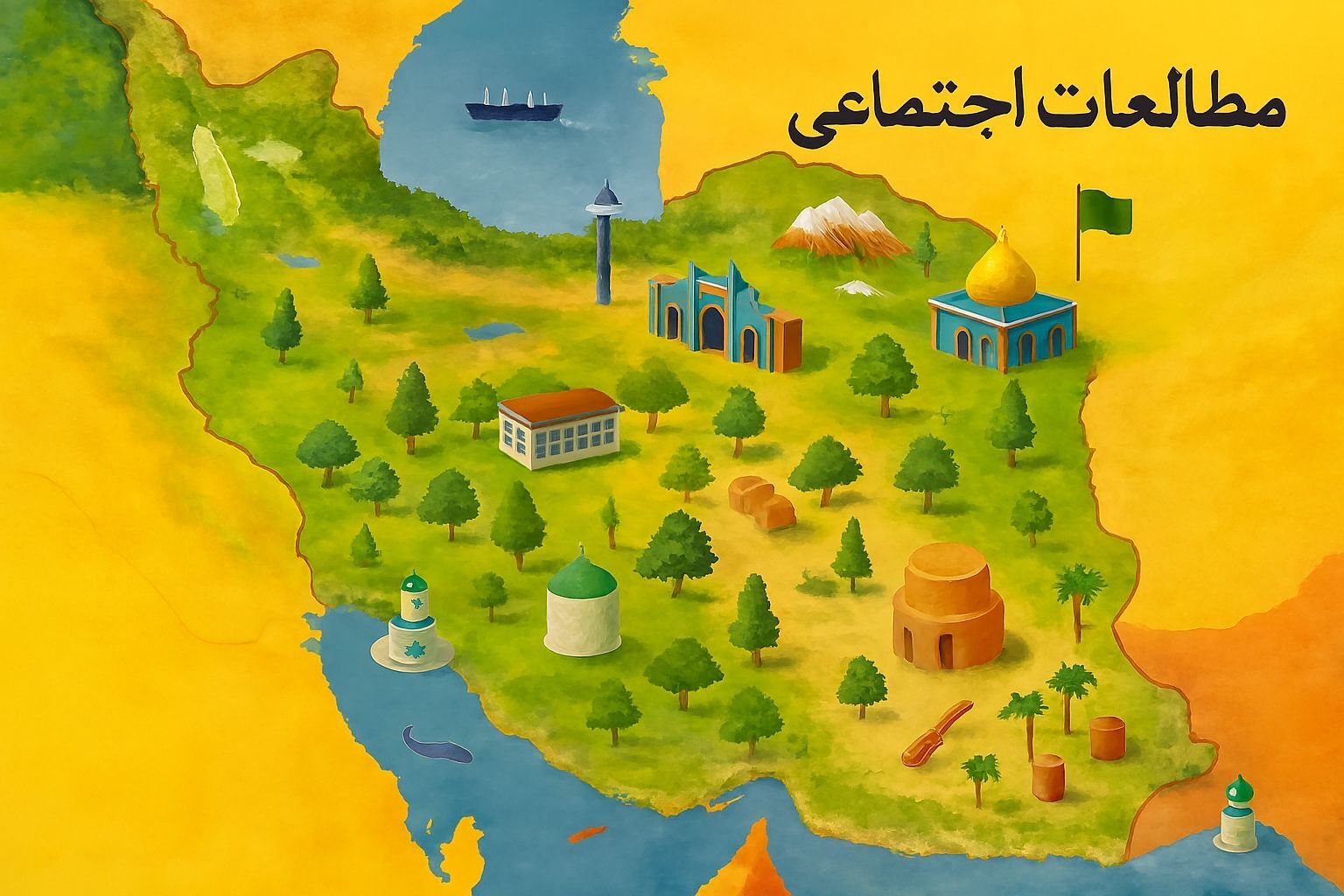 دانش‌آموز با قرار گرفتن در جایگاه یک نقش، همزادپنداری می‌کند 