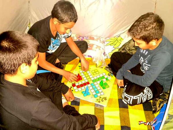 برگزاری اردوی درون مدرسه‌ای با عنوان «شبی در فرنو» در دبیرستان فرنو شهرستان قدس