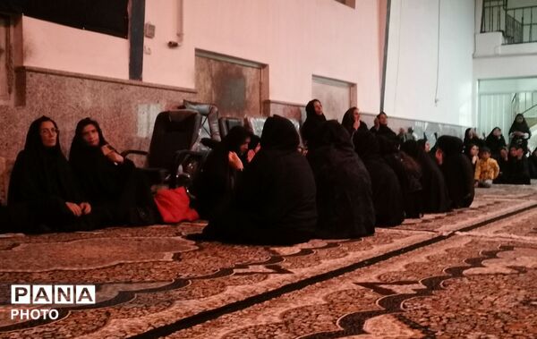 مراسم احیاء بیست و یکم در حسینیه حسینی روستا ارغا شهرستان خلیل آباد