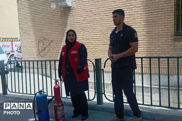 آموزش اطفا حریق به کارکنان آموزش و پرورش 