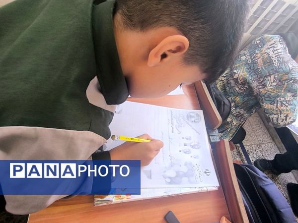 مرحله آموزشگاهی جشنواره دست نوشته‌های طلایی در دبستان شهید پسندیده فدافن