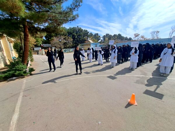 المپیاد ورزشی درون مدرسه ای در آموزشگاه تکتم باخرز