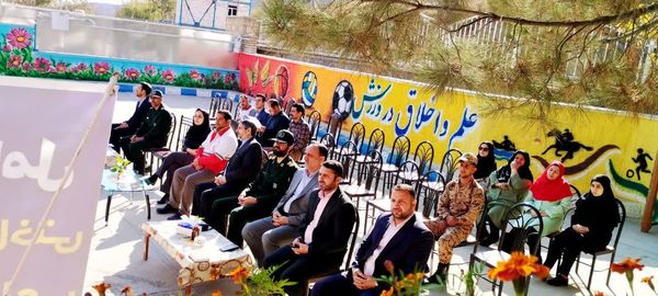 آیین نکوداشت و نواختن زنگ‌ پدافند غیرعامل در شهرستان کلات