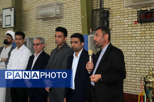 سعدآباد قهرمان مسابقات فوتسال فرهنگیان استان بوشهر 