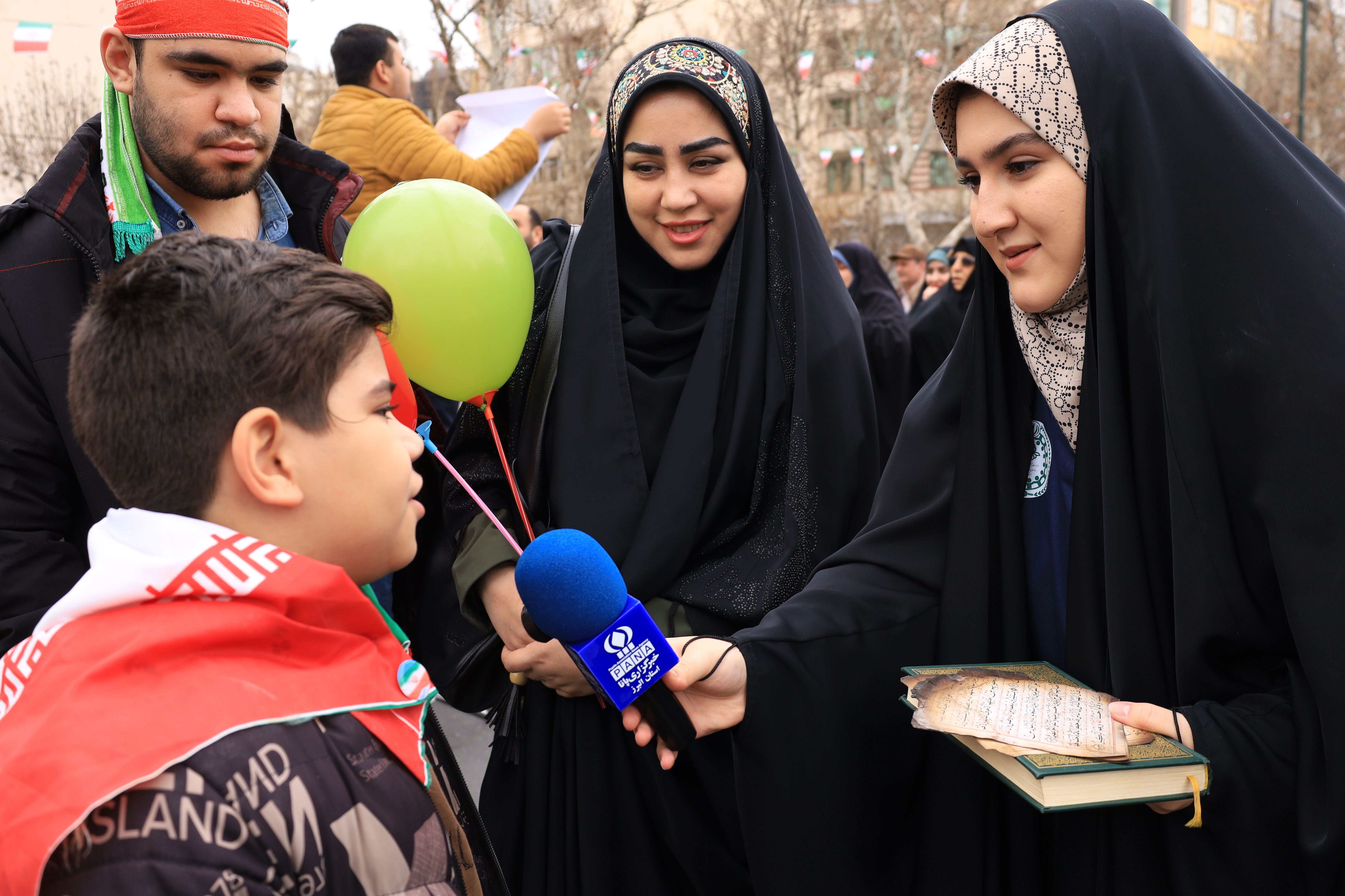 راهپیمایی ۲۲ بهمن در کرج 