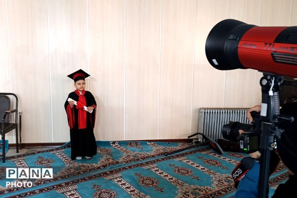 برگزاری جشن الفبای دانش‌آموزان دبستان پسرانه شیخ صدوق در مسجد جامع صباشهر