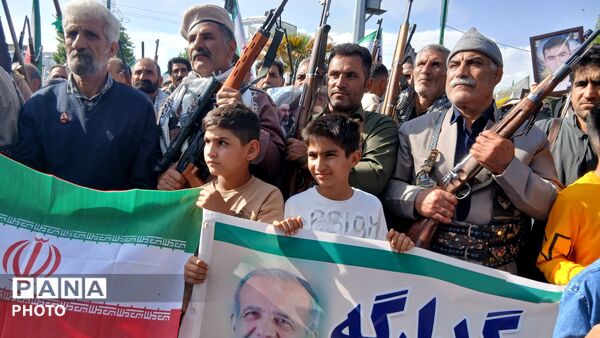 رزمایش باشکوه «جانفدا برای ایران امام‌رضایی» در شهرستان کوهدشت 