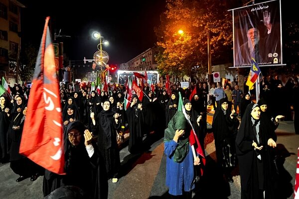 صدو سی و نهمین شب تجمع مردمی در ساوجبلاغ 