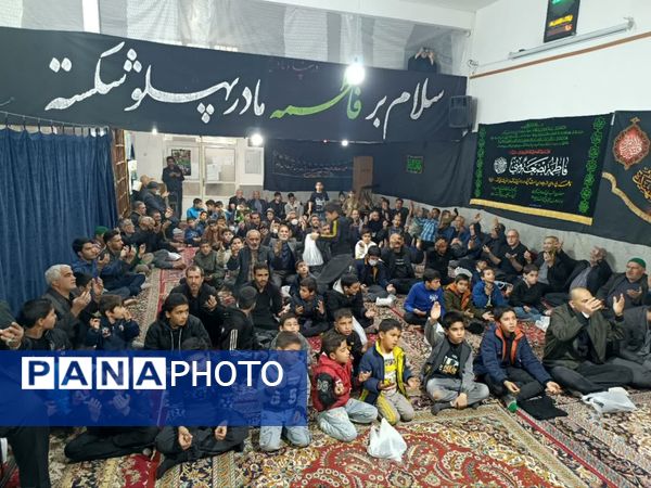 مراسم عزاداری شب شهادت حضرت فاطمه زهرا (س) 