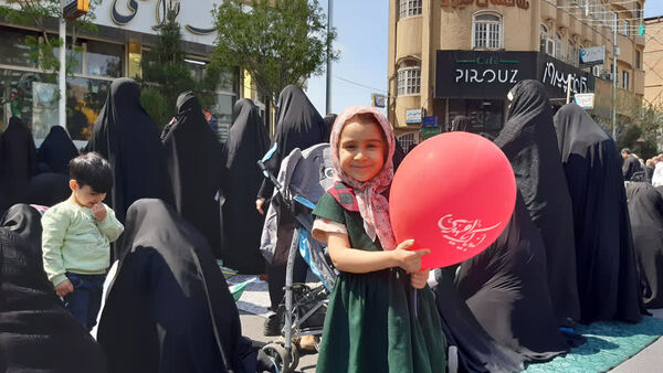 جلوه های از راهپیمایی روز قدس در کهک، جعفریه و روستای صرم قم