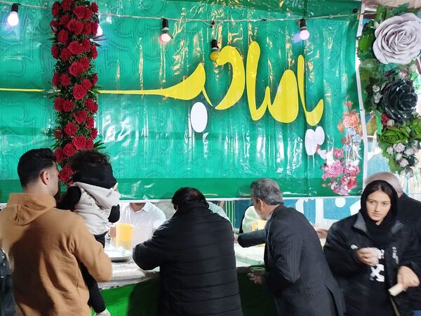 موکب‌های شادی در سطح شهرستان کاشمر 