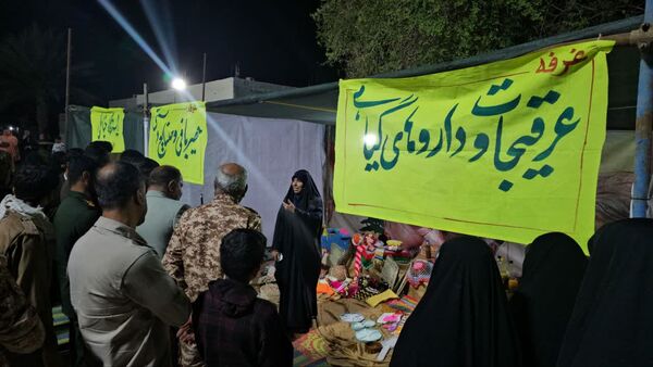 نمایشگاه دستاوردهای بانوان شهر شمیل بندرعباس