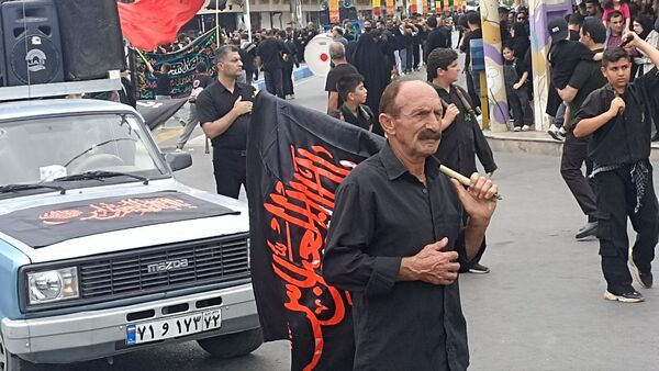 رنگ و بوی سوگواری عاشورا در محمودآباد 