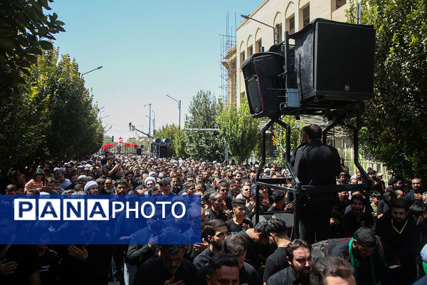 مراسم عزاداری سالروز شهادت امام حسن عسگری(ع) در قم