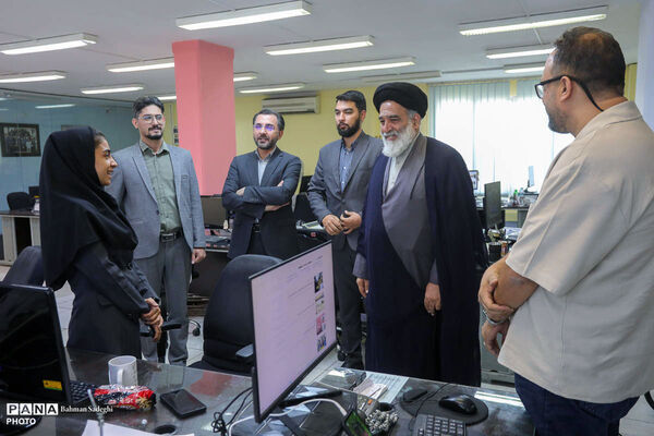 بازدید رئیس شورای هماهنگی تبلیغات اسلامی شهرستان‌های استان تهران از خبرگزاری پانا
