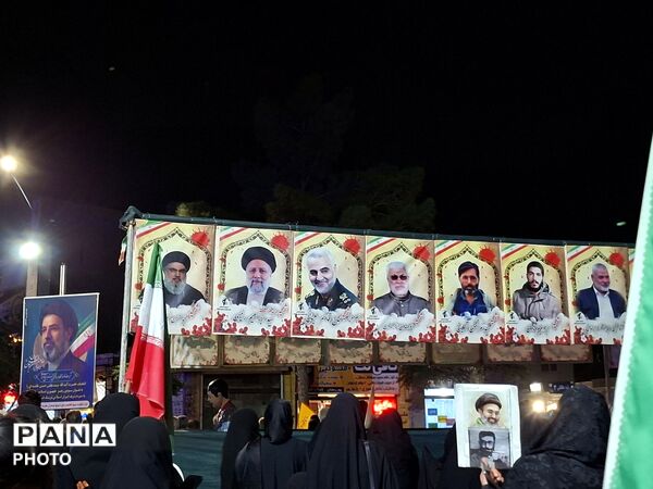شهرستان رشتخوار؛ نبض بیدار آرمان‌ها در شب‌های استقامت