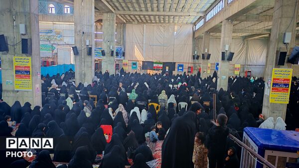 اجتماع خونخواهی رهبر شهید در نیشابور