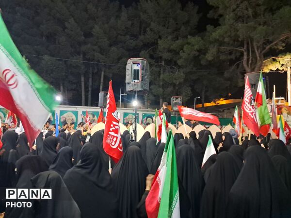 عزاداری دهه آخر ماه صفر در خیابان 