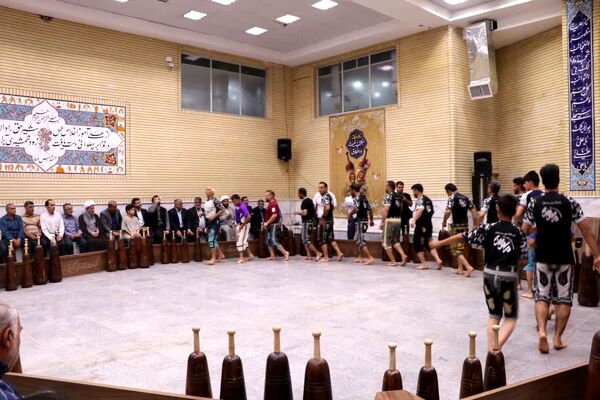 آیین افتتاح زورخانه مهدیه شهدا در شیراز