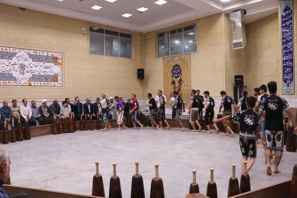 آیین افتتاح زورخانه مهدیه شهدا در شیراز