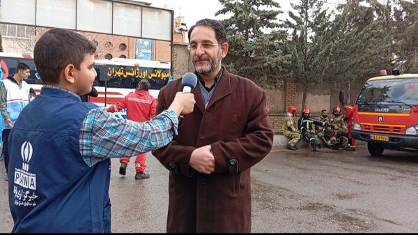 بیست و ششمین مانور سراسری زلزله در مدرسه امام جعفر صادق (ع) شهرستان پردیس