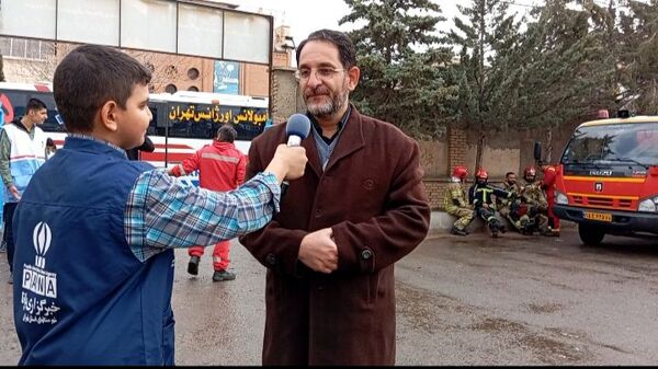 بیست و ششمین مانور سراسری زلزله در مدرسه امام جعفر صادق (ع) شهرستان پردیس