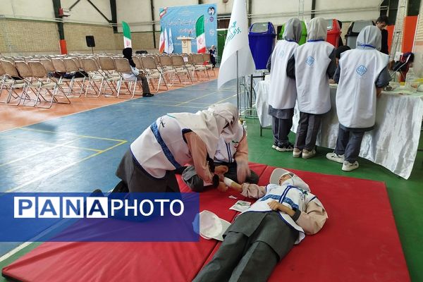 اولین جشنواره رقابت‌های علمی و مهارتی سفیران سلامت با شعار دانش آموز سالم، مدرسه ایمن