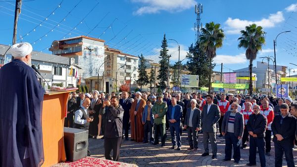 مراسم بزرگداشت ۸ دی در شهرستان املش