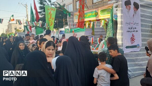 مراسم باشکوه «مهمانی یک کیلو متری غدیر»
