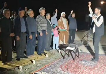 حضور گسترده مردم منطقه میانکوه در مراسم عید غدیر