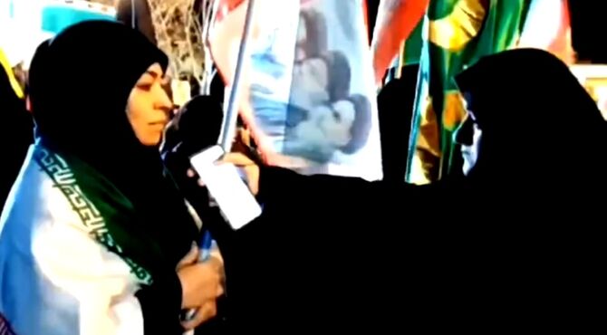 خروش مردم شهر دستجرد در شبهای بیعت و نصرت