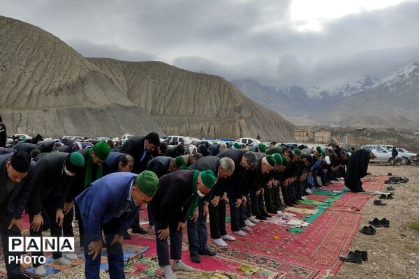 شکوه حضور و وحدت مردم شهر بار در روز عید سعید فطر