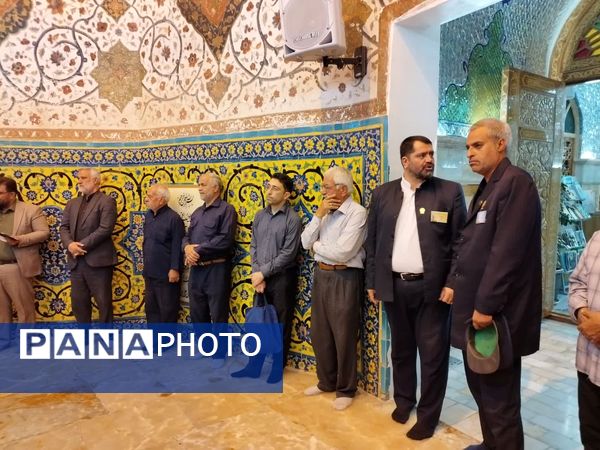 مراسم غبارروبی ضریح مطهر حضرت سلطانعلی(ع) همزمان با میلاد پیامبر(ص) و امام صادق(ع) در مشهد اردهال