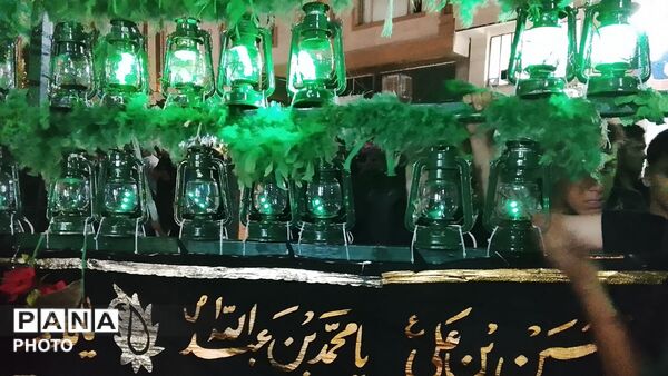عزاداران ایاعبدالله‌الحسین، شب تاسوعا فردوسیه شهریار