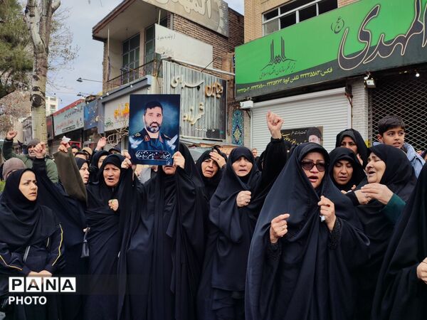 تشیع و وداع با 5شهید شهرستان نیشابور