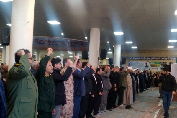 برگزاری حماسه نهم دی ماه در شهرستان ایوان 