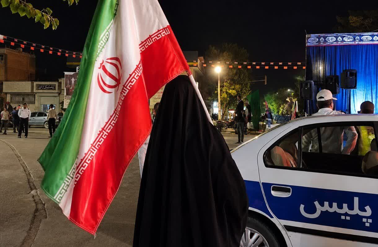 تجدید میثاق عزاداران زرقانی در شب عاشورای حسینی