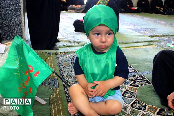 مراسم شیرخوارگان حسینی در منطقه پردیس