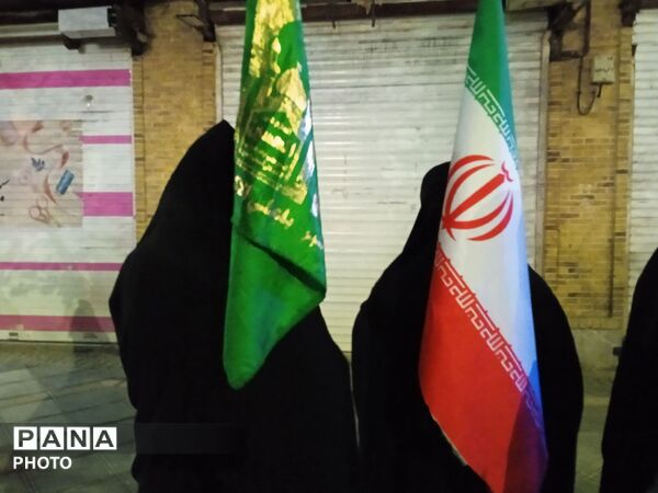 تشییع پیکر شهید رضا روزگرد در نیشابور