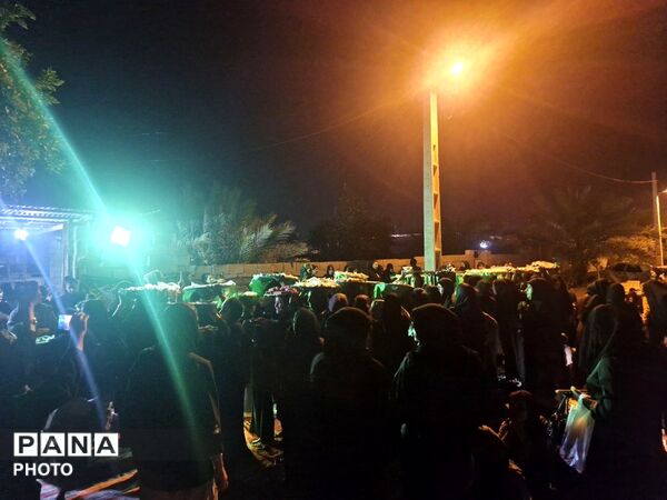 مراسم سینی‌گردانی حضرت قاسم (ع) در شب شام غریبان