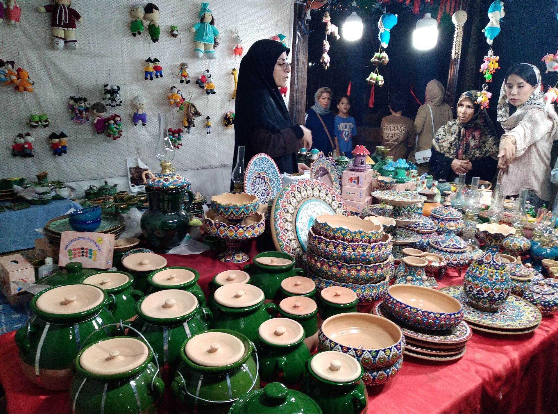 نمایشگاه صنایع دستی باغ فاتح کرج 